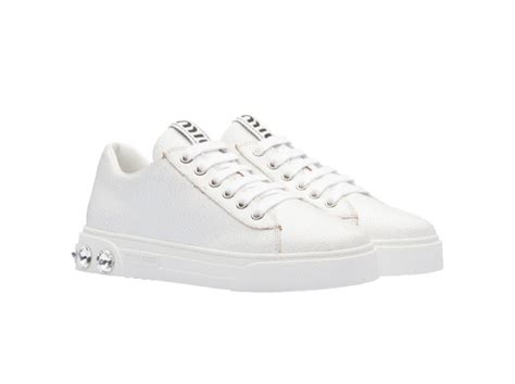 miu miu sneakers bianche